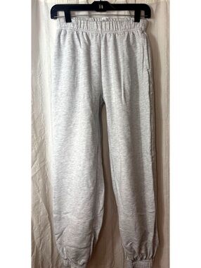 Garage Light Gray Cotton Blend Sweatpants XS #basics #loungewear #everyday